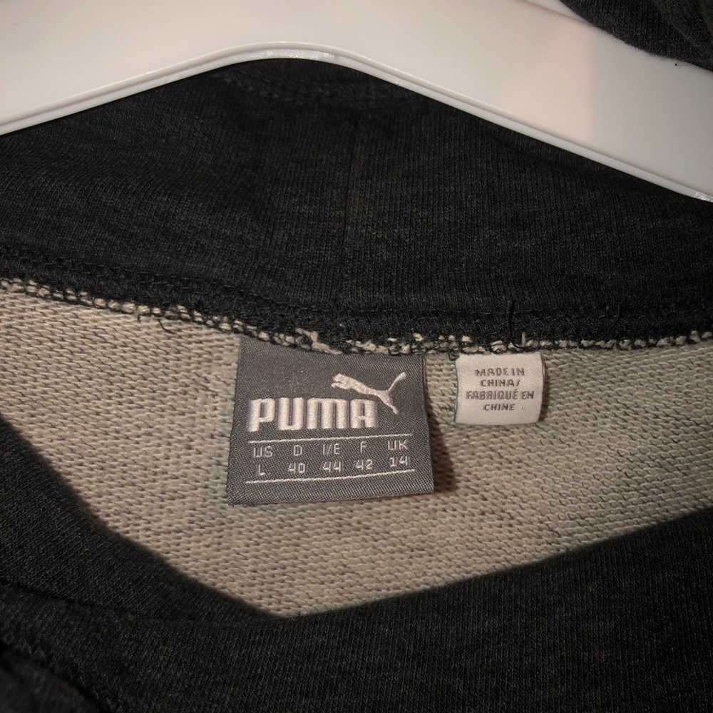 Gray Puma hoodie